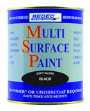 Bedec 750 Ml Soft Gloss Multi-Surface Paint - Black