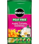 Miracle-Gro Peat Free Azalea Camellia Rhododendron Ericaceous Potting Compost 10L Bag