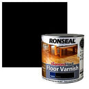 Ronseal Dia Hard Floor Varnish Ebony Satin 2.5L