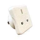 Lyvia Us To Uk Travel Adaptor (Us Plug) (One Size) (White)