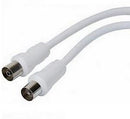 Dencon 2M Video Lead Coax Plug To Coax Socket Male To Female *High Quality*