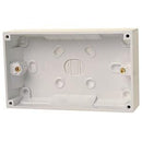 Dencon 8900NB 2-Gang Pattress Box 28/32mm Pack 5