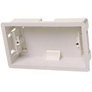 Lyvia 2 Gang Dry line Box | 36mm Depth | Electrical Double Socket Back Unit