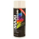 Maxicolor Quick Drying Spray Paint Gloss White 400ml | Full Case Offer 12 x 400ml