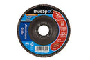Blue Spot Tools 115Mm (4.5") 60 Grit Aluminium Oxide Flap Disc