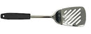 Fackelmann Initial Slotted Turner Stainless Steel With Pp Plastic Handle, 33.5Cm, Black