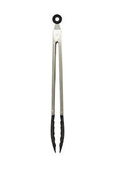Fackelmann Initial Serving Tongs Pp Plastic With Stainless Steel Handle, 35Cm