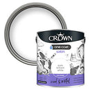 Crown One Coat Satin, Pure Brilliant White 750ml
