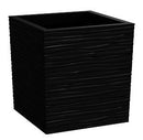 Eco Garden Citadelle Serenity Recyled Rubber Plant Pot, Slate, 36 Cm