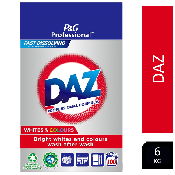 Daz Professional Washing Soap Powder 100 Washes 6g