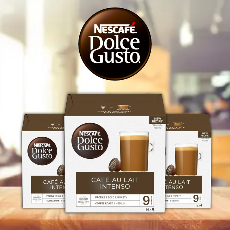 Dolce gusto cafe hot sale au lait intenso