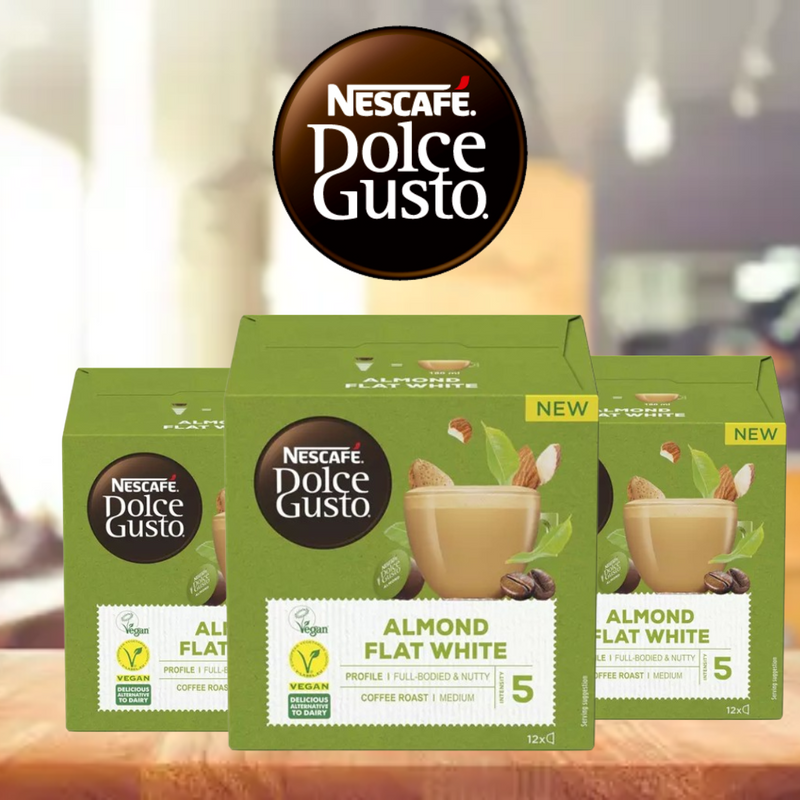 Dolce Gusto Almond Flat White 12's