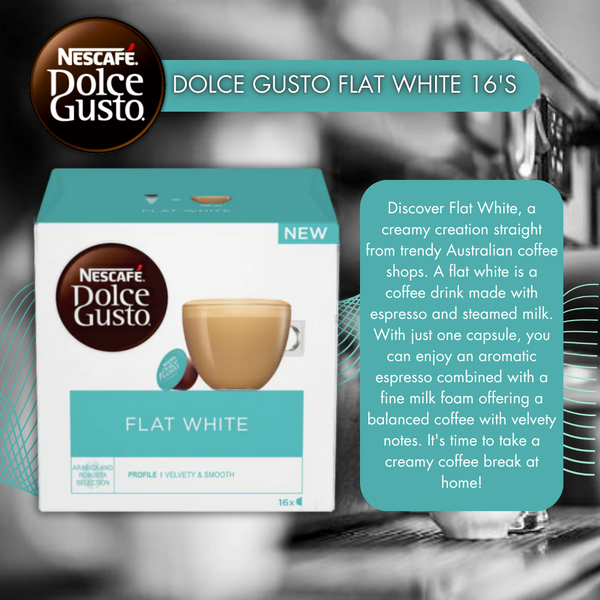 Dolce Gusto Flat White 16's