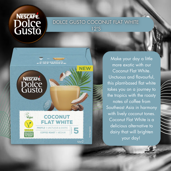 Dolce Gusto Coconut Flat White 12's