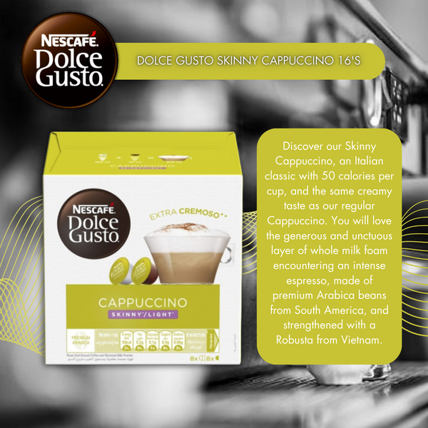 Dolce Gusto Skinny Cappuccino 16's