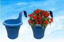 Fixtures(R) Hang Easy Single Blue Eco Planter