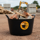 X-Trade Flexi-Tub 15L Black | Recyclable | 1 x 15L