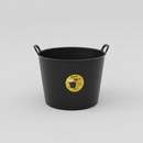 Xtrade Flexitub Black 25L Recycled | Building Site | Garden Clearing | Stables