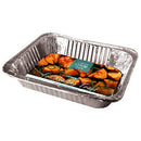 Kingfisher Foil Roasting Trays, Silver, Large, Pack Of 2