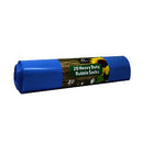 Shedmates Bbrs1 40 Litre Ultra Strong Garden Waste Rubbish Rubble Sacks Blue (1 X 20 Bags)