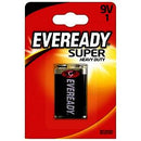 Eveready Silver Battery 6F22Biup 9V