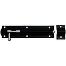 TOWER BOLT 8IN BLACK 0923