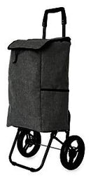 Marino Grey Shopping Trolley on Wheels | 45L Capacity | Foldable