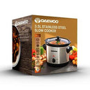Daewoo 3.5 Litre Slow Cooker 210W Efficient Dishwasher Safe