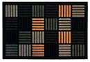 Scrape Sorb Premium Doormat | Parquet Multi | 45 x 60cm | Durable Nylon Pile