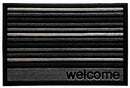 Scrape 'N' Sorb Premium Doormat |Welcome Grey | 45 x 60cm | Durable Nylon Pile