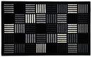 Scrape 'N' Sorb -Parquet Grey Large Doormat - 45x75cm