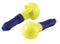 3M Push-Ins™, Reusable Ear Plugs, Uncorded, Not Detectable, 38dB, Yellow, Foam, Pk-100 Pairs