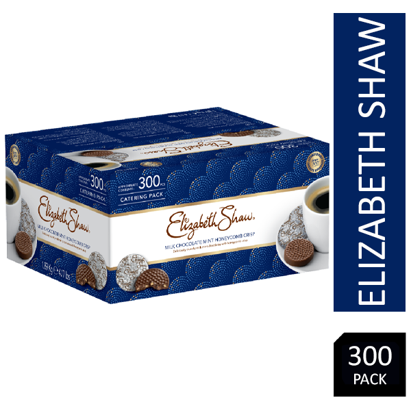 Elizabeth Shaw 300 Milk Mint Crisp Chocolates Catering Pack 1.89kg