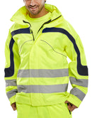 Beeswift Eton Yellow Hi-Vis Jacket ALL SIZES