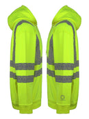 Envirowear Recyclable Hi-Vis Hoodie Sy ALL SIZES