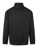 Envirowear Recyclable Quarter Zip Black ALL SIZES