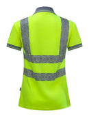 Ewear Recyclable Womens Hi Vis S/S Polo Shirt Sy ALL SIZES