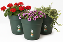 Elho Green Basics Grow Pot 13cm LEAF GREEN