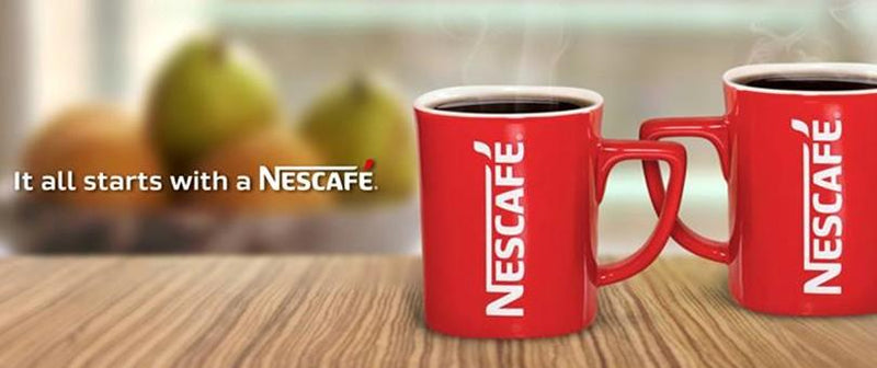Nescafé Iconic Stylish Modern Red Tea & Coffee Mug - UK BUSINESS SUPPLIES