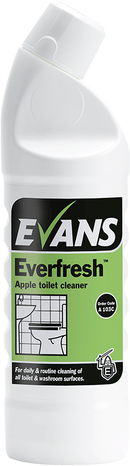 Evans Vanodine Everfresh Apple Toilet Cleaner 1 Litre