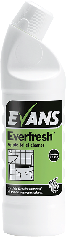 Evans Vanodine Everfresh Apple Toilet Cleaner 1 Litre