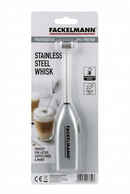 Fackelmann Milk Foamer | Hot Chocolates, Latte, Milk Shakes & Cappuccino Drinks | 1 x Drink Foamer