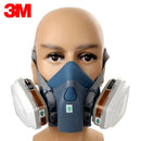 3M 7501 Soft Silicone Half Face Mask, Small, Multicolor
