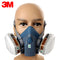 3M 7502 Soft Silicone Half Face Mask, Medium, Multicolor