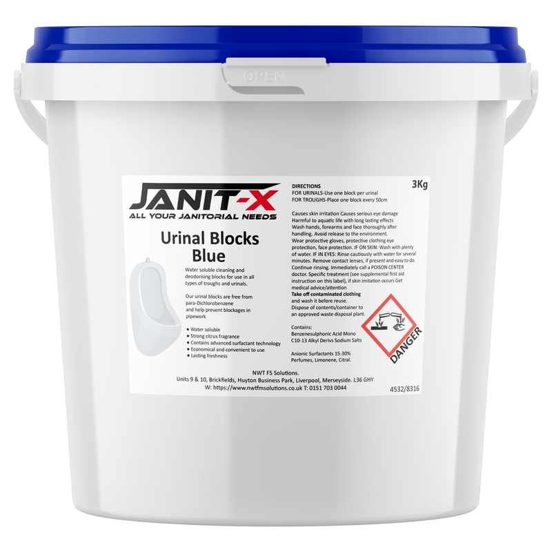 Janit-X Professional Urinal Channel Blocks 3kg