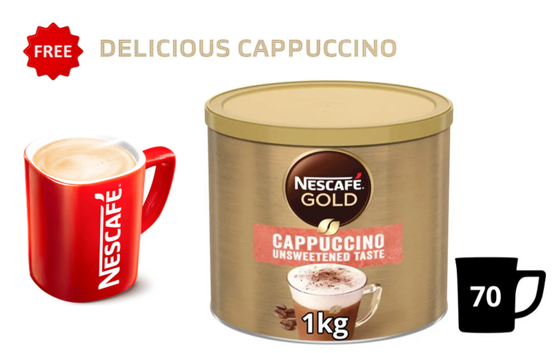 Nescafe Gold Cappuccino Unsweetened Coffee 14.2g