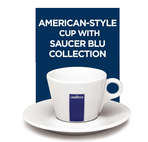 Lavazza Americano Coffee Cup & Saucer {8oz}