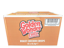 Golden Wonder Fully Flavoured Roast Chicken Flavour Crisps 32.5g Full Box 32 Pack