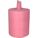Ramon Hygiene Optima All Purpose, Non Woven Cloth Roll 350 Sheet {Red}
