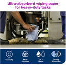 Tork 130035 M2 Wiping Paper Centrefeed Roll Blue 6's